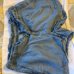 AE button fly shorts